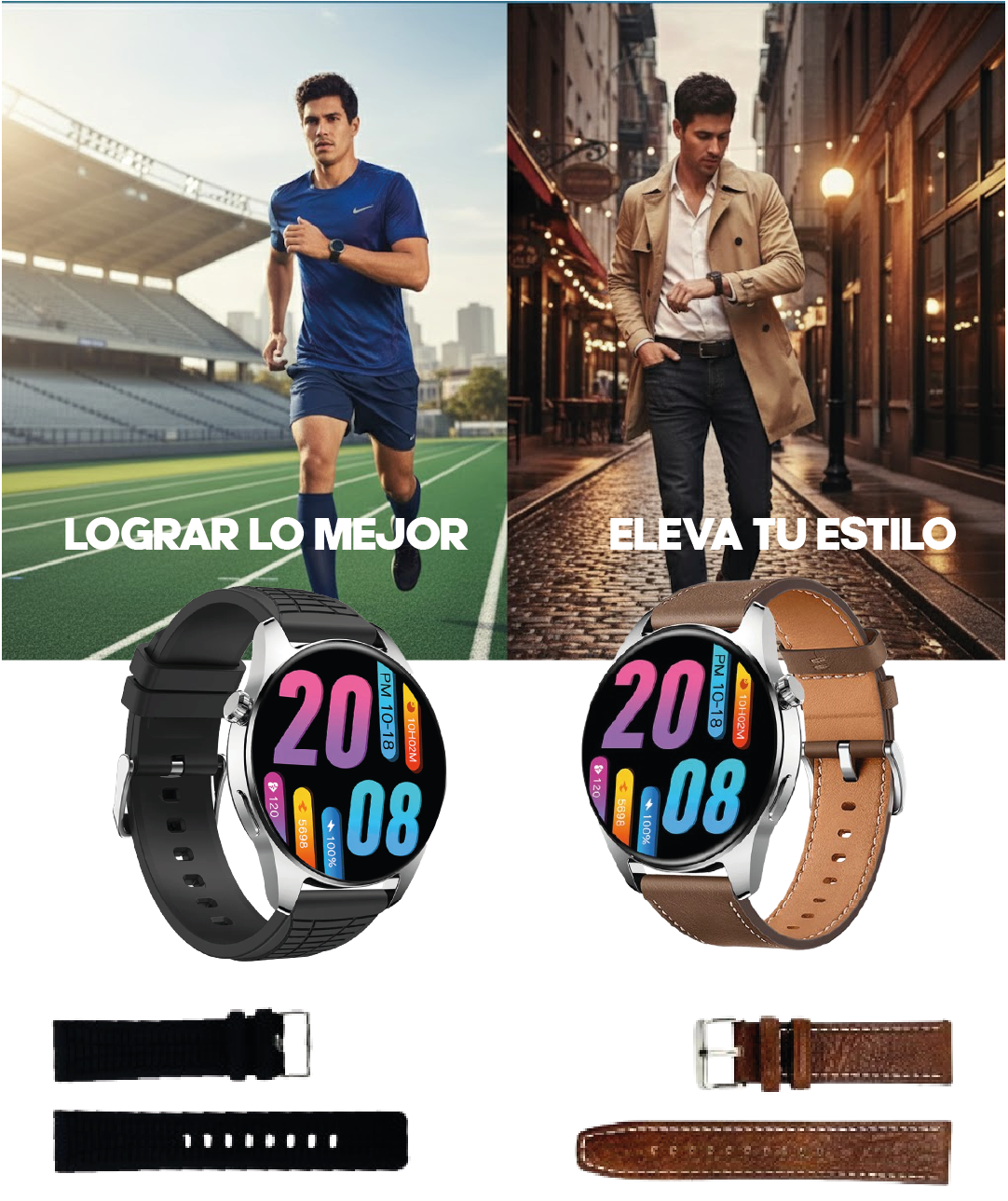 HK05 HERO AMOLED SMART WATCH